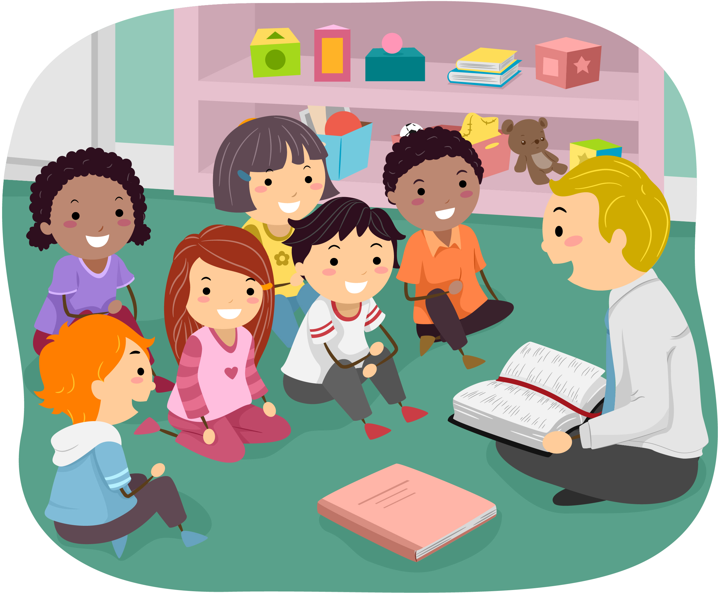 Sunday School Png Image With Transparent Background - Sunday School Class Cartoon (2667x2000)