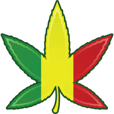 #fam Enjoy The Rest Of Sunday - Weed Plant Emoji (400x400)