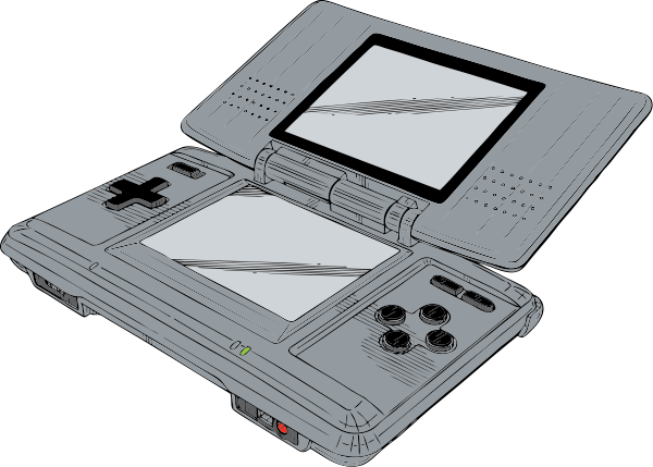 Nintendo Ds - Nintendo Ds Clipart (600x429)