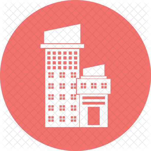 Building Icon - Circle (512x512)