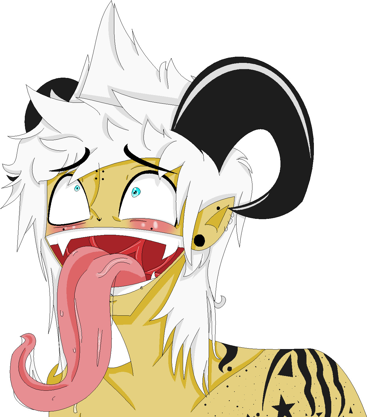 I Can't Hear You Over The Screams By Bre Bre - Cartoon (1319x1434)