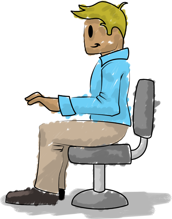 Correct Posture - Sitting (600x763)