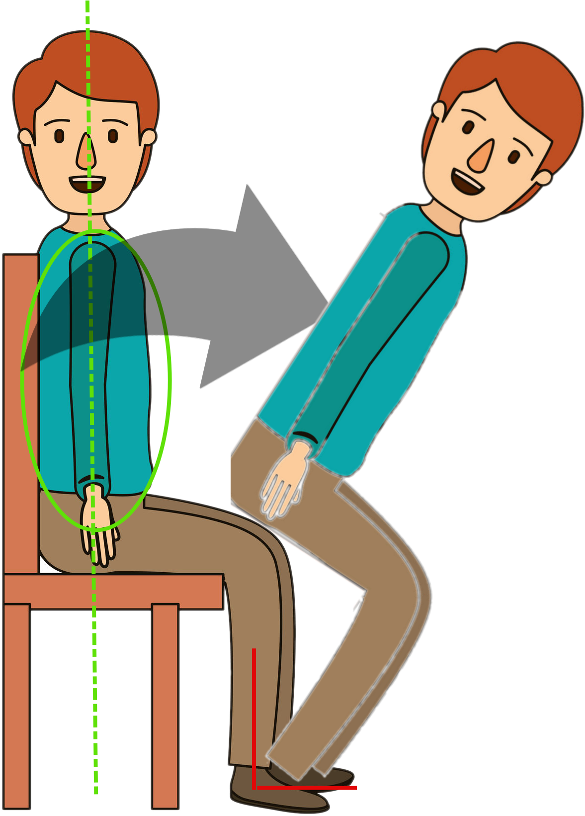 With Their Trunk To Achieve This Position And Successfully - Cartoon (1177x1640)