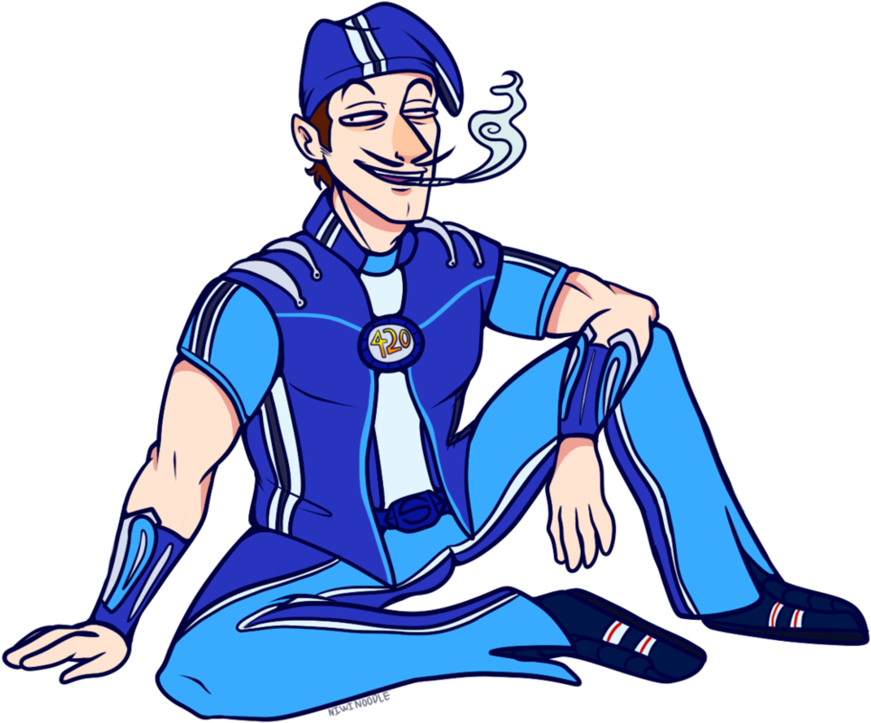 Sportacus Tries Something New By Niwinoodle - Sportacus Tries Something New By Niwinoodle (983x812)
