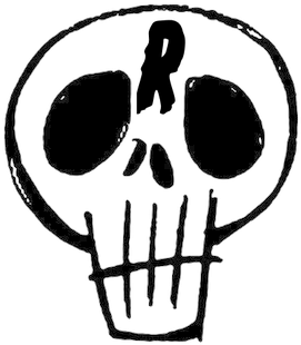 Black On White Skull (474x331)