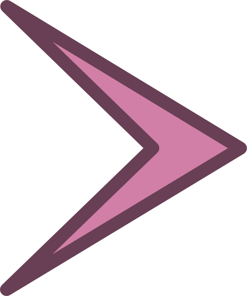 Small Arrowhead Clip Art At Clkercom Vector Online - Pink Arrow Moving Animation (498x598)