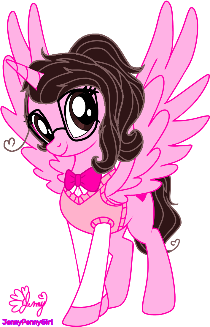 Jenny Philia Magica By Jennypennygirl - My Little Pony: Friendship Is Magic (719x1112)