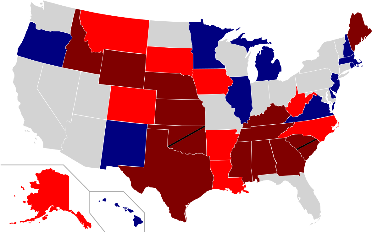 United States Elections 2014 Wikipedia Throughout Map - Us Senate Election Map (1200x742)