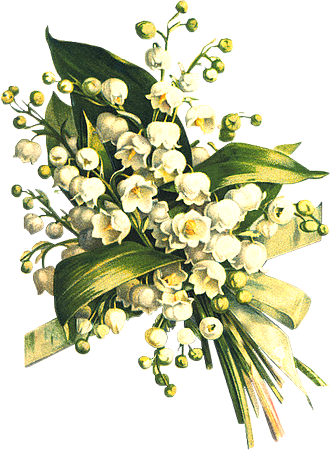 Victorian Die Cut - Vintage Flowers (330x450)