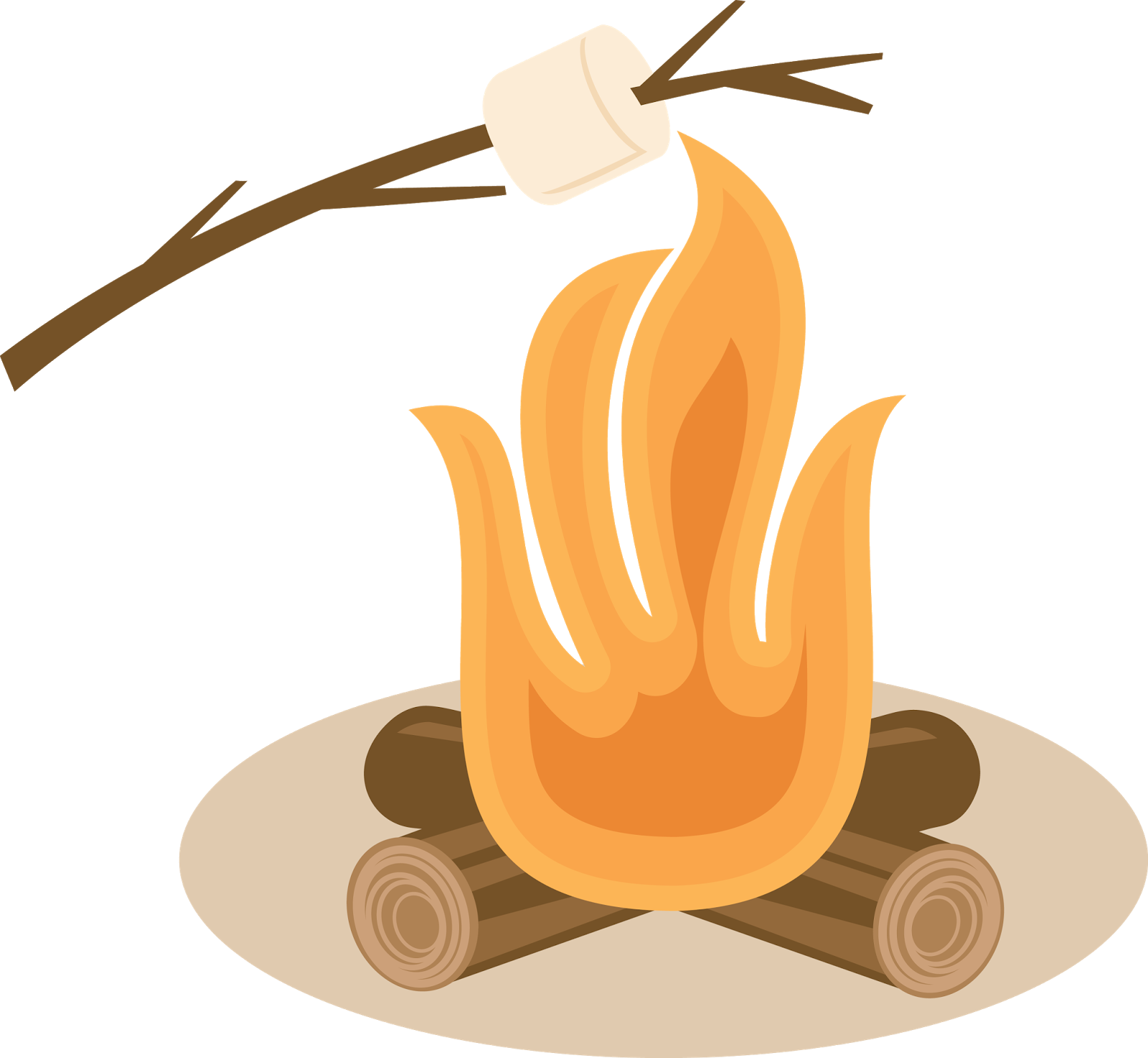 S'more Toast Marshmallow Roasting Clip Art - S'more Toast Marshmallow Roasting Clip Art (1600x1474)
