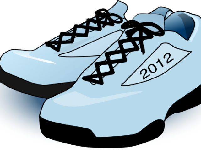 Gym Shoes Clipart Trainer - Shoes Clip Art (640x480)