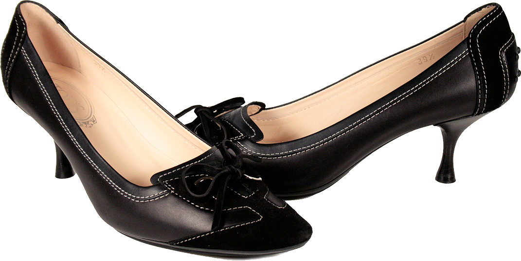 Black Women Shoes Png Image - Black Shoes For Women Png (1071x536)