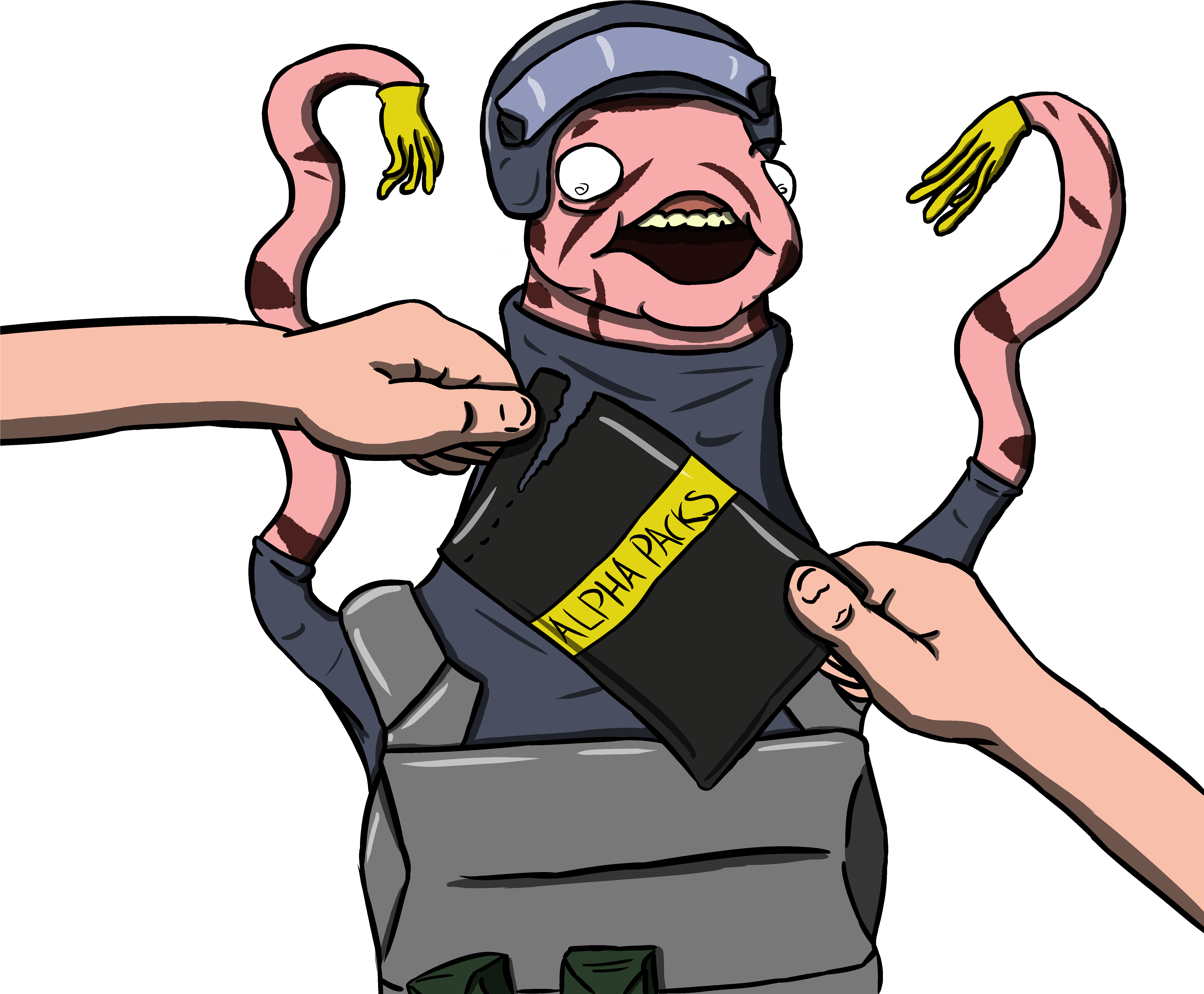 [for Hire] Drawing Crazy Cartoon Character - Cartoon (6340x5708)