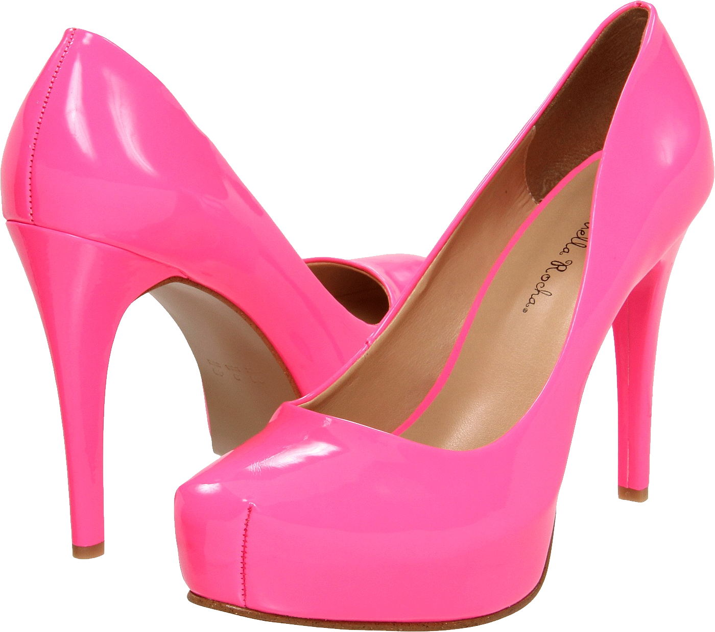 Pink Women Shoes Png Image - Transparent Pink High Heels Png (1400x1239)