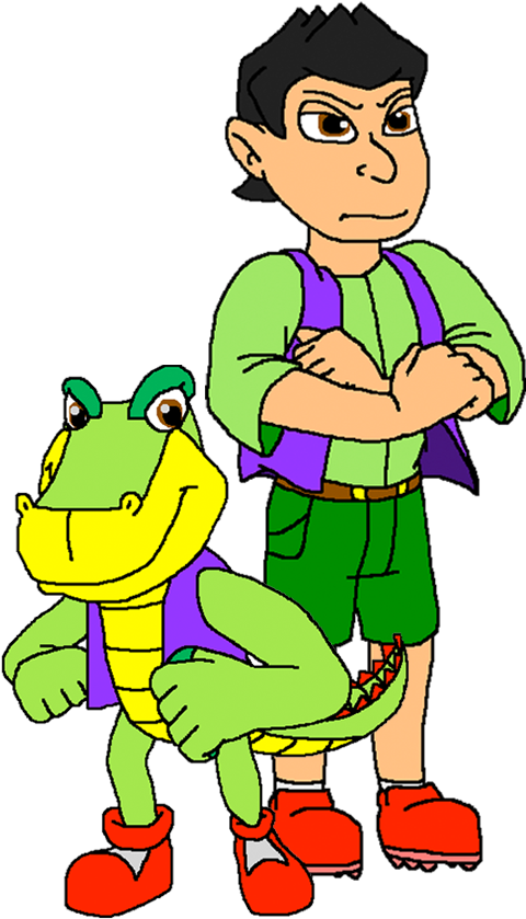 Human And Alligator Form By Kylgrv - Cartoon (551x917)