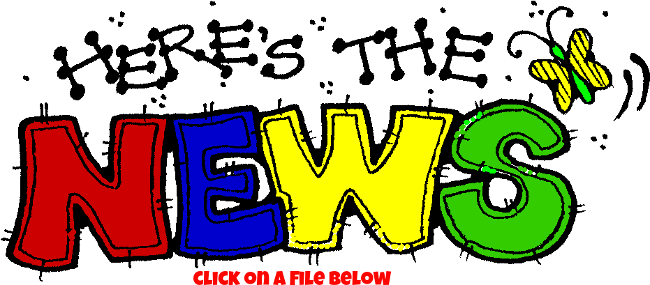 Weekly Newsletters - What's Happening Clip Art (997x445)