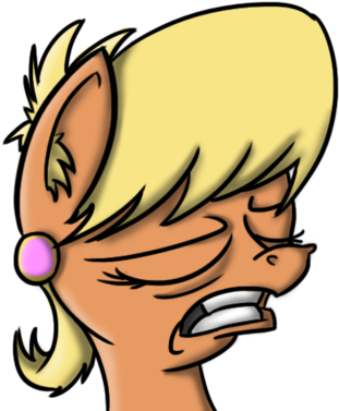 Face Nose Facial Expression Mammal Yellow Cartoon Cheek - Cartoon (400x400)