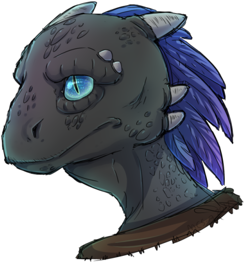 In A Skyrim-themed Campaign And I Made An Argonian - Illustration (500x530)