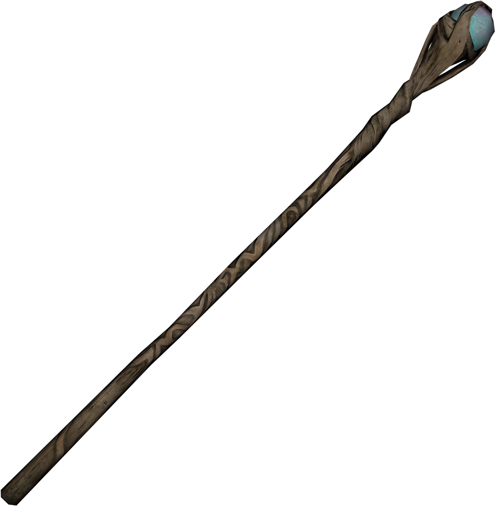 Staff-like Weapon With A Blue Glowing Tip - Fenwick Fishing Rods Store (1000x1000)