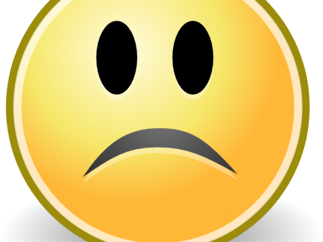 Sadness Clipart Frowny Face - Beautor (640x480)