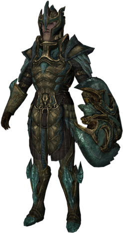 Male Variant - Full Glass Armor Skyrim (350x467)