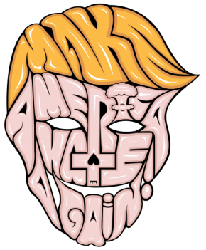 "make America Hate Again" By Sadistik - Illustration (417x500)