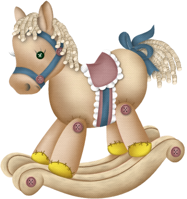 Caballito Png - Caballito De Juguete Animado (372x396)