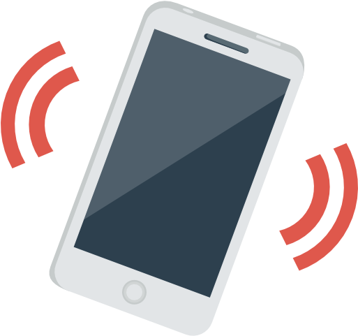 Iphone Interactive Voice Response Telephone Call Ringing - Cell Phone Ringing Png (512x512)