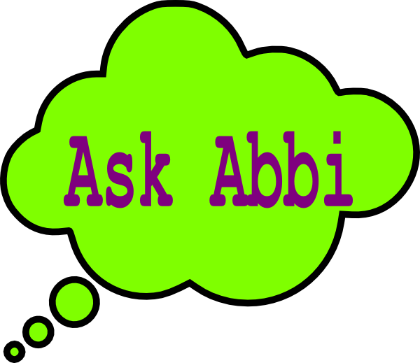 Ask Abbi Clip Art - Clip Art (600x519)