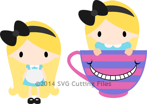 Chibi Alice $2 - Alice In Wonderland Chibi (500x353)
