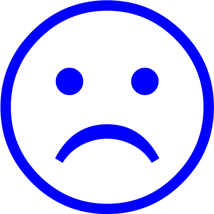 Sad Tumblr Blue Vapor Vaporwave Azul Sadness - Vaporwave Sad Face Png (781x794)