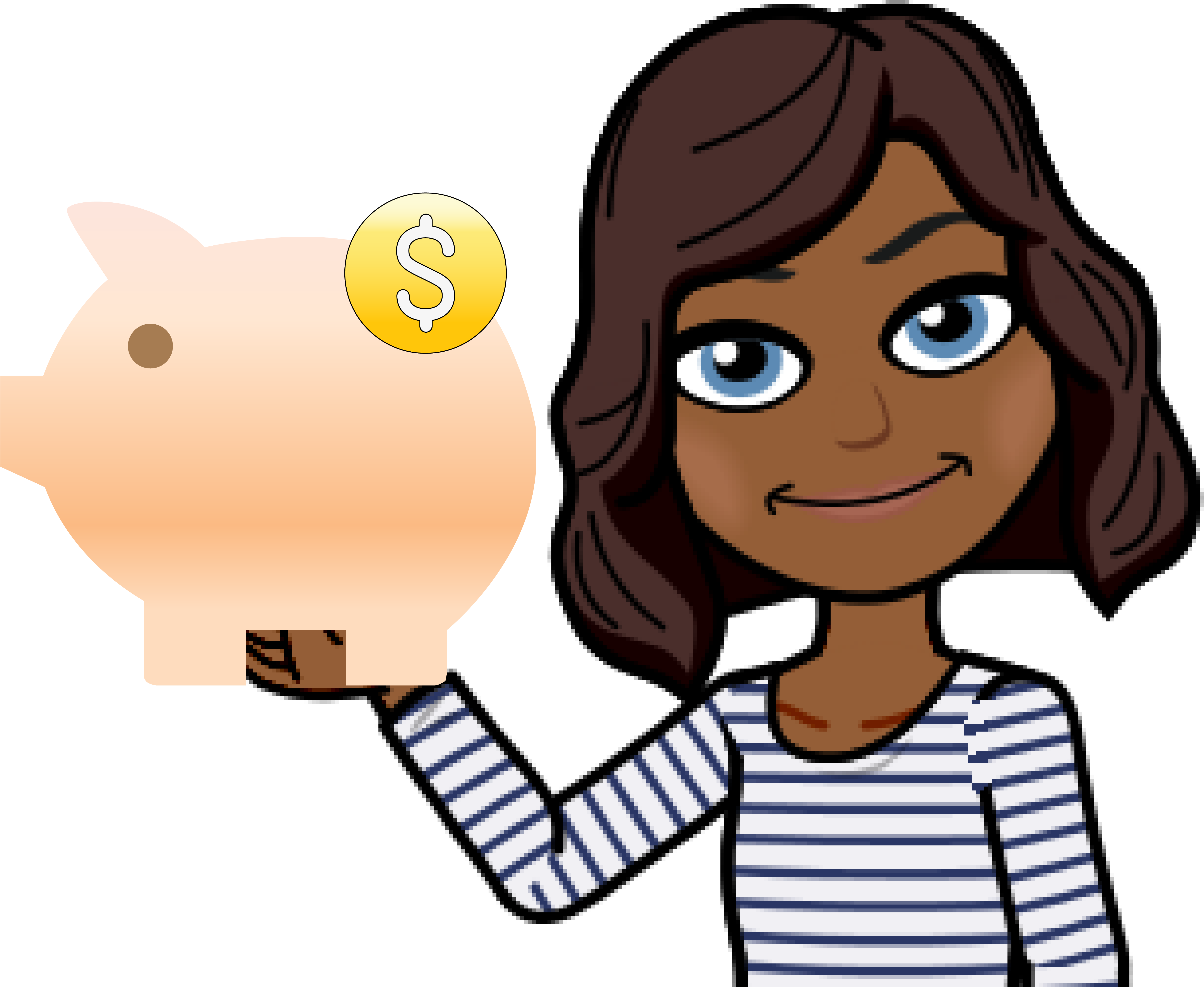 Savings Account - Cartoon (5701x4651)