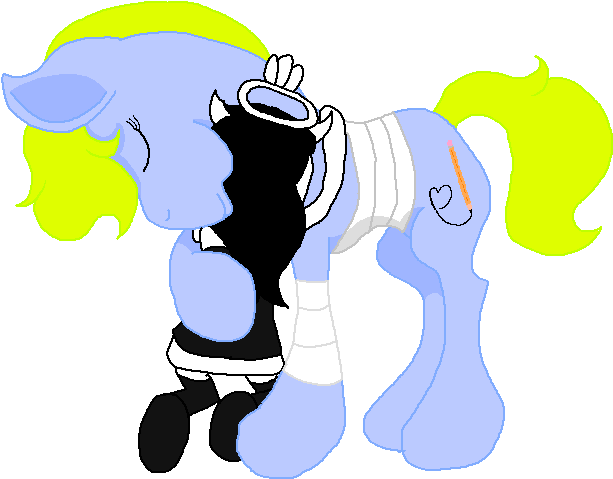 Summer Sketch Comforting Alice Angel By Summersketch-mlp - Cartoon (760x593)