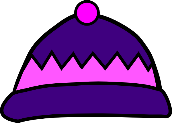 Stocking Cap Cliparts - Winter Hat Clipart Free (600x428)
