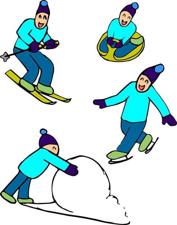 Snowboarding Cliparts 18, Buy Clip Art - Skiing (566x720)