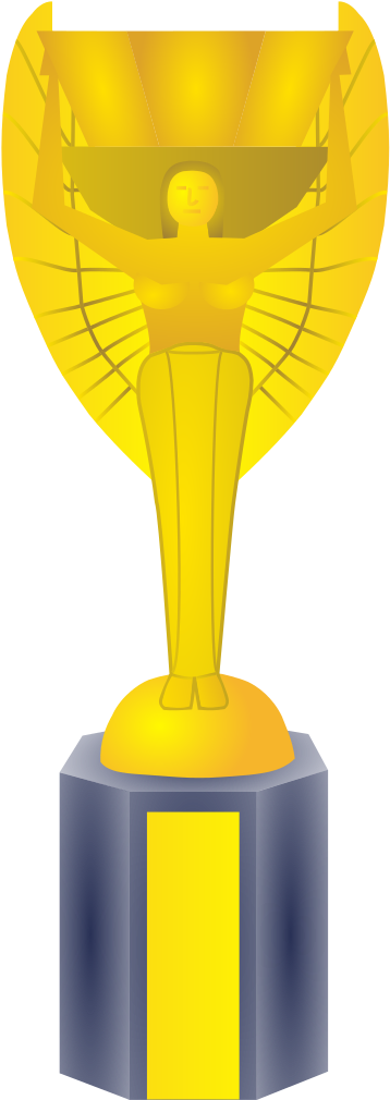 Football World Cup - Jules Rimet Trophy Png (443x1022)