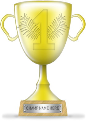 Gold Trophy Icon Royalty Free Vector Image - Gold Winner Trophy Icons (400x400)