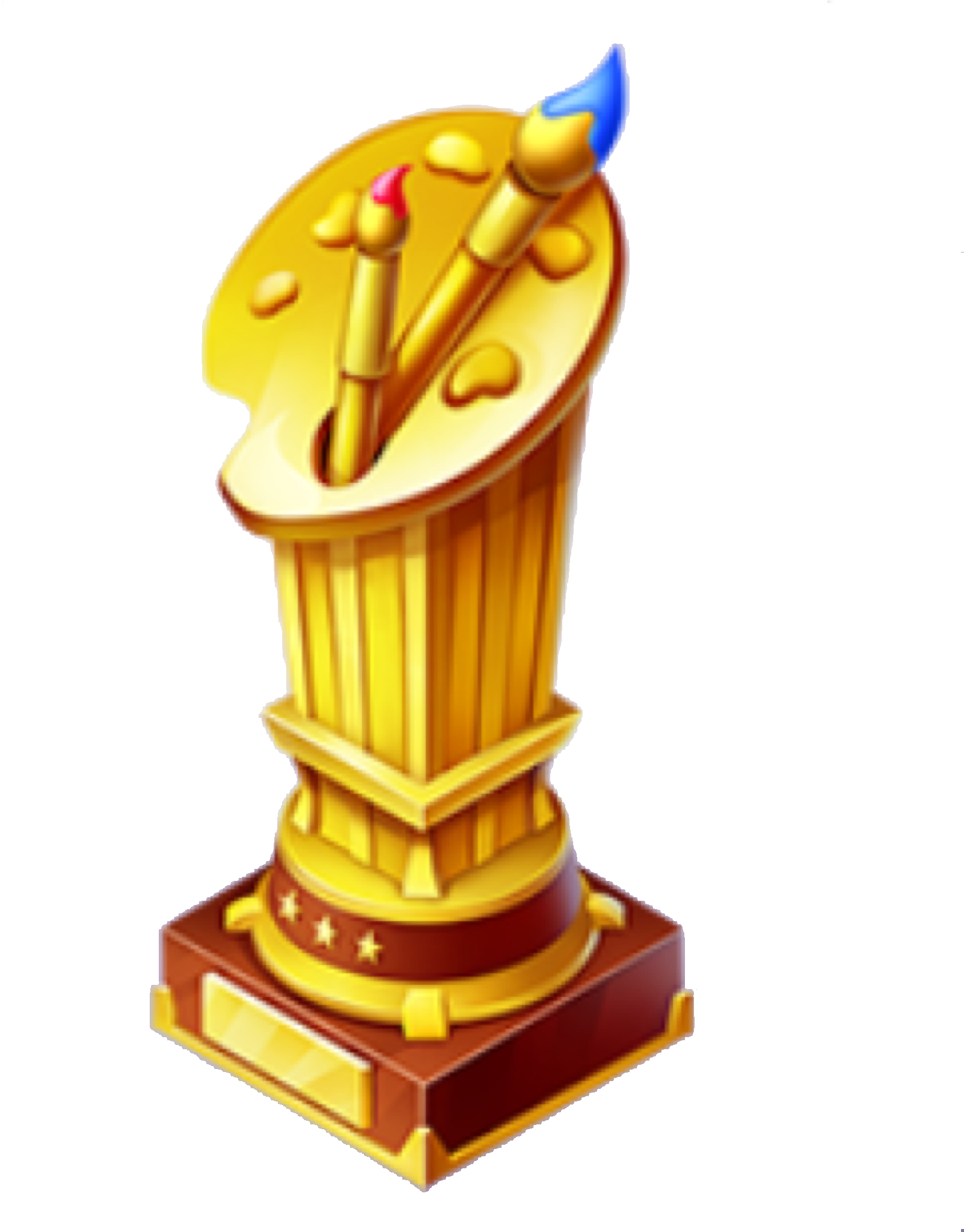 Gold Artist Trophy - Gold Artist Trophy (1664x2048)