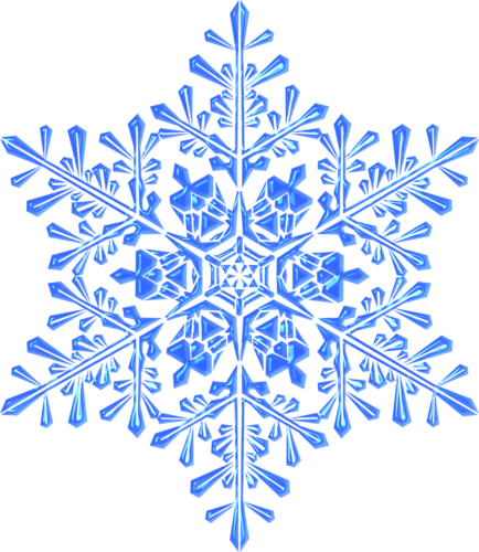 Les Yétis Acnl - Paper Placemats - Die Cut Snowflake By Hester (434x500)