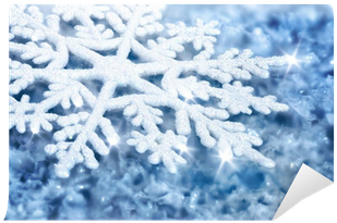 Papier Peint Fond Bleu Avec Flocon De Neige • Pixers® - Bluelans Turquoise Alloy Moon Bangle Cuff Opening Bracelet (400x400)