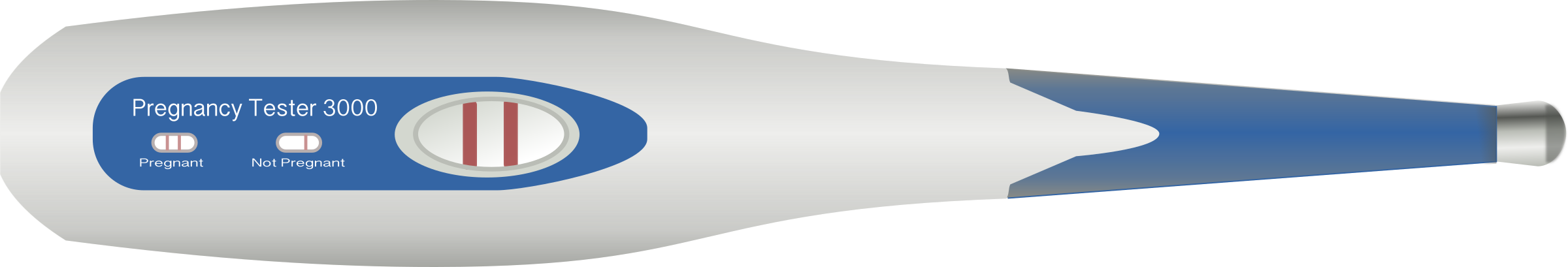 Big Image - Pregnancy Test Png (2400x409)