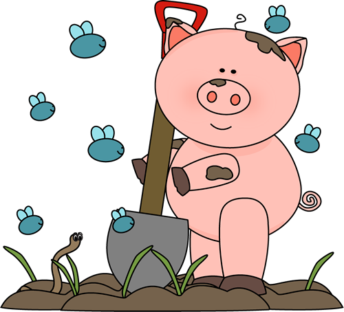 Worm Clipart Dirt Clipart - Oi Oy Reading Passage (500x454)