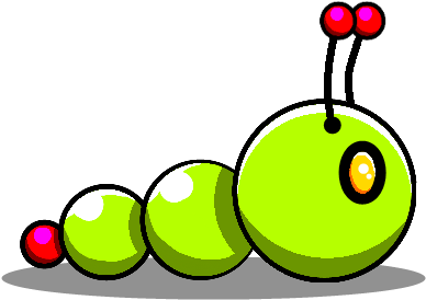 Worm Clipart Animated - Worm Clipart Animated (500x400)