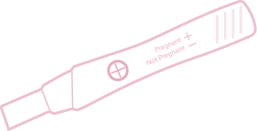 Some Common Symptoms Of Pregnancy Include A Delayed - Drawing (503x258)