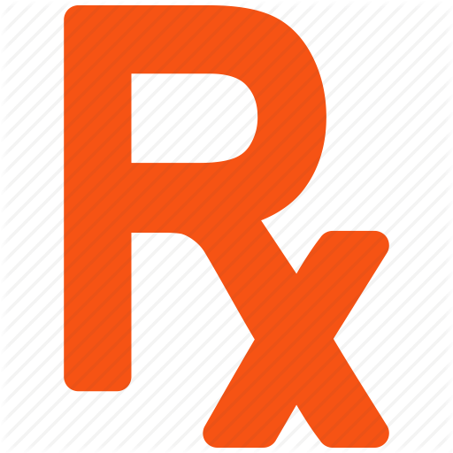 Healthcare Medical Icons In Svg And Png - Rx Icon (512x512)