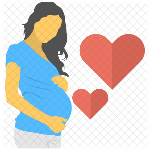 Pregnancy Icon - Pregnant Woman Icon Png (512x512)