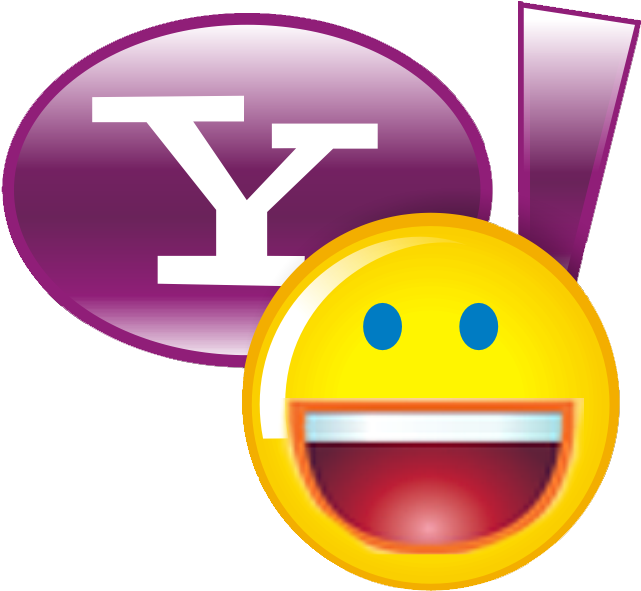 Play Games On Yahoo Messenger - Logo Yahoo Messenger Online (673x622)