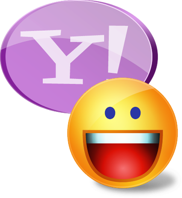 Yahoo Messenger Logo Png, Image Of Yahoo Messenger - Yahoo 奇摩 即時 通 -  (368x400) Png Clipart Download