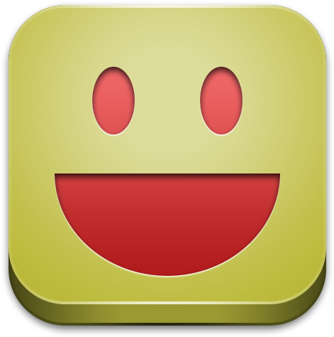 Yahoo Messenger Icon Png - Smiley (512x512)