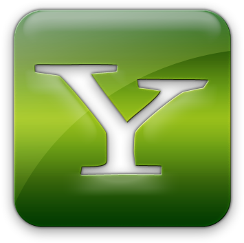 Yahoo Messenger Logo Png Yahoo Logo Font Yahoo Logout - Yahoo Icon Green (420x420)